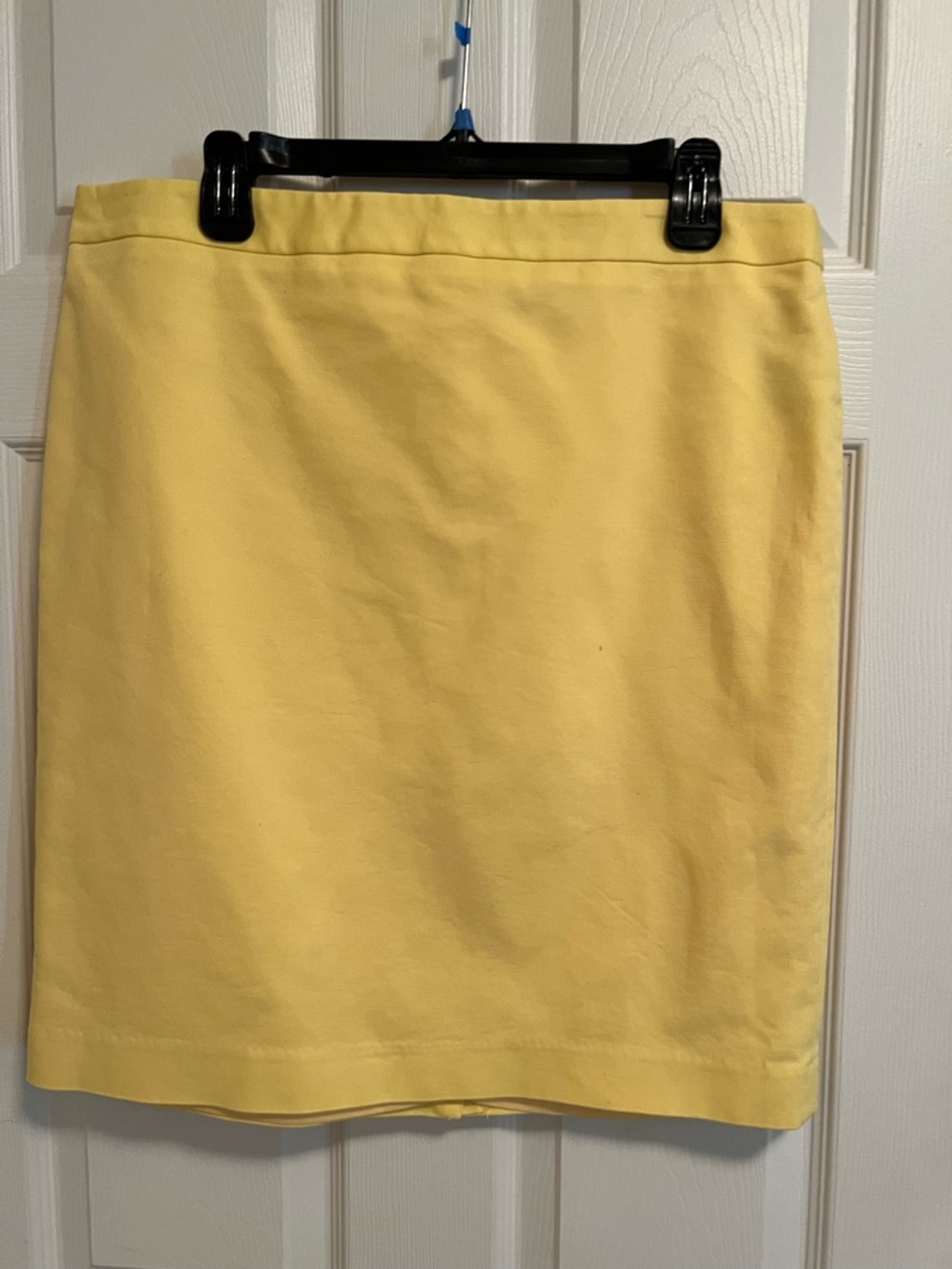 Liz Claiborne Yellow Women's Straight Skirt